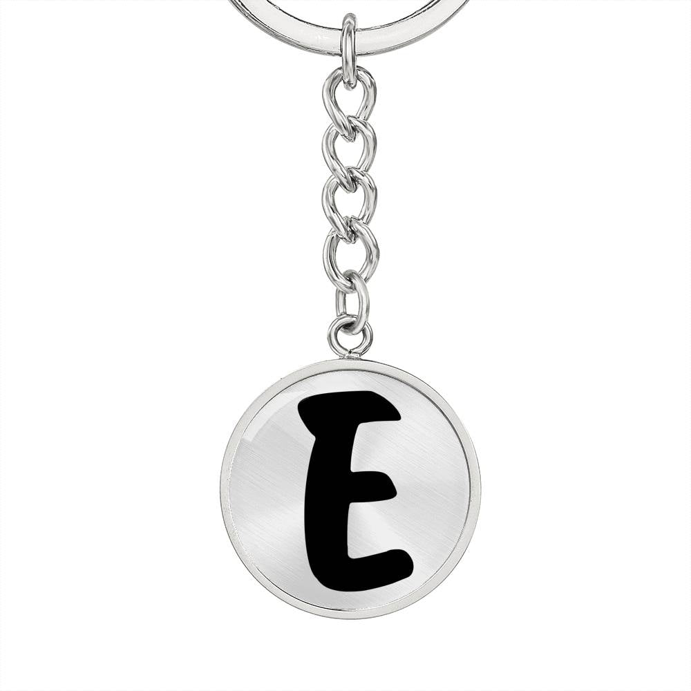 Initial E v1b - Luxury Keychain