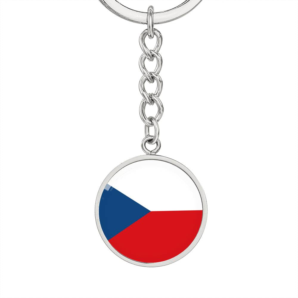 Czech Flag - Luxury Keychain