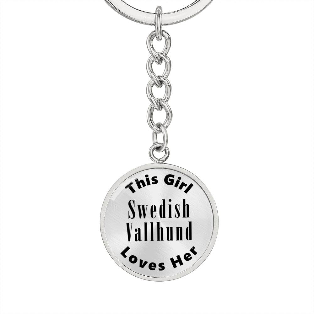 Swedish Vallhund - Luxury Keychain