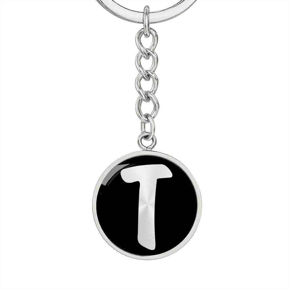 Initial T v2b - Luxury Keychain