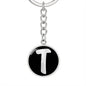Initial T v2b - Luxury Keychain