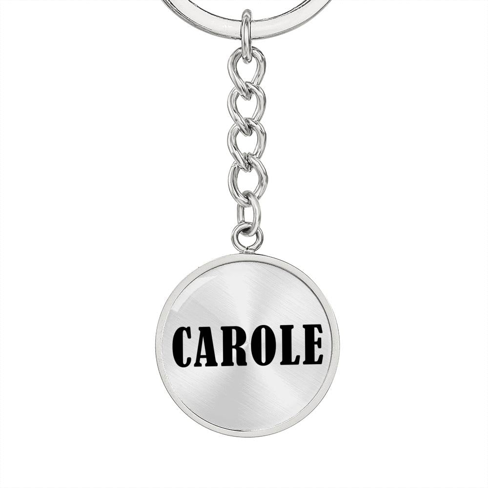 Carole v01 - Luxury Keychain