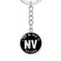 Heart In Nevada v02 - Luxury Keychain