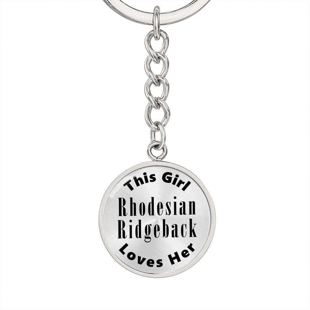 Rhodesian Ridgeback - Luxury Keychain