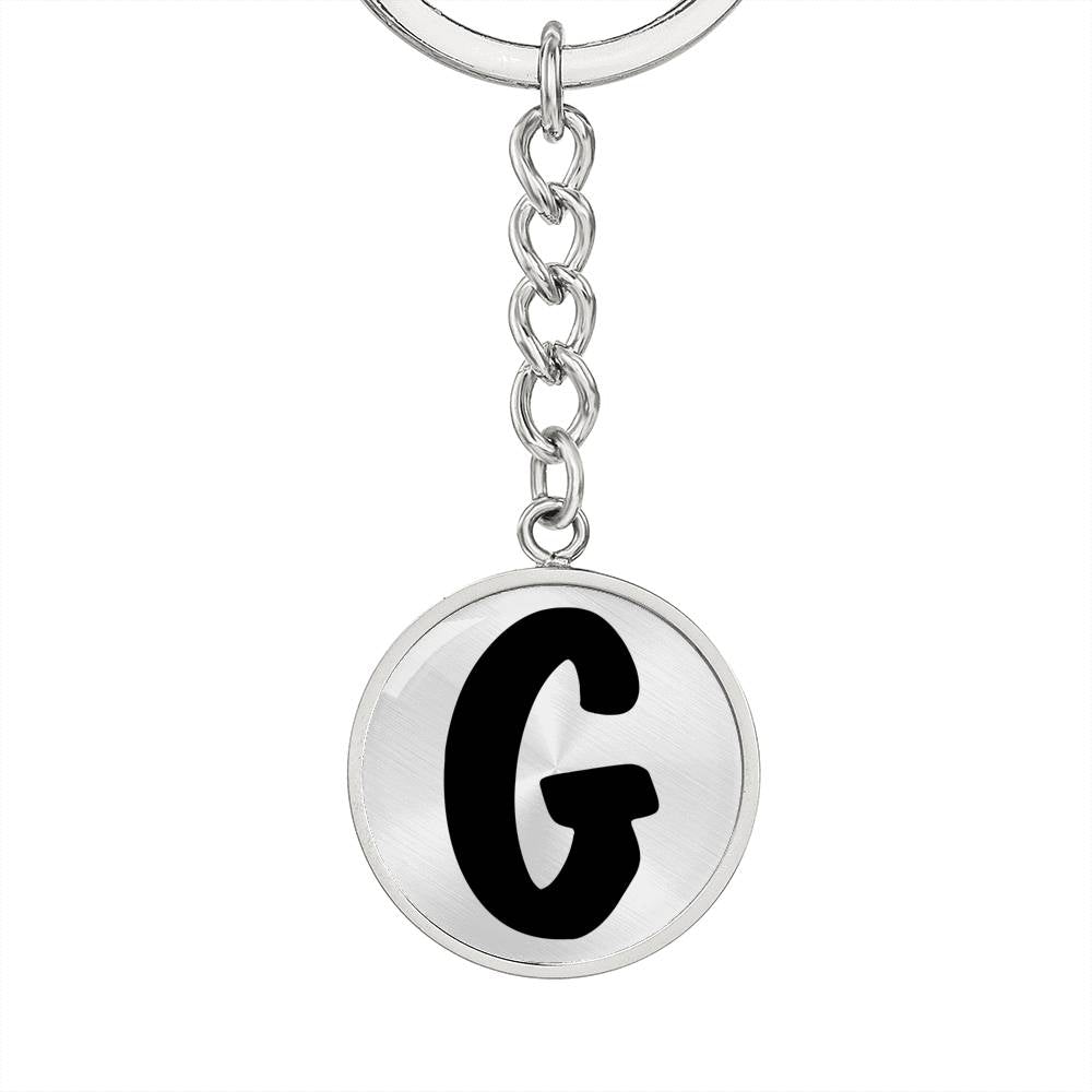 Initial G v1b - Luxury Keychain