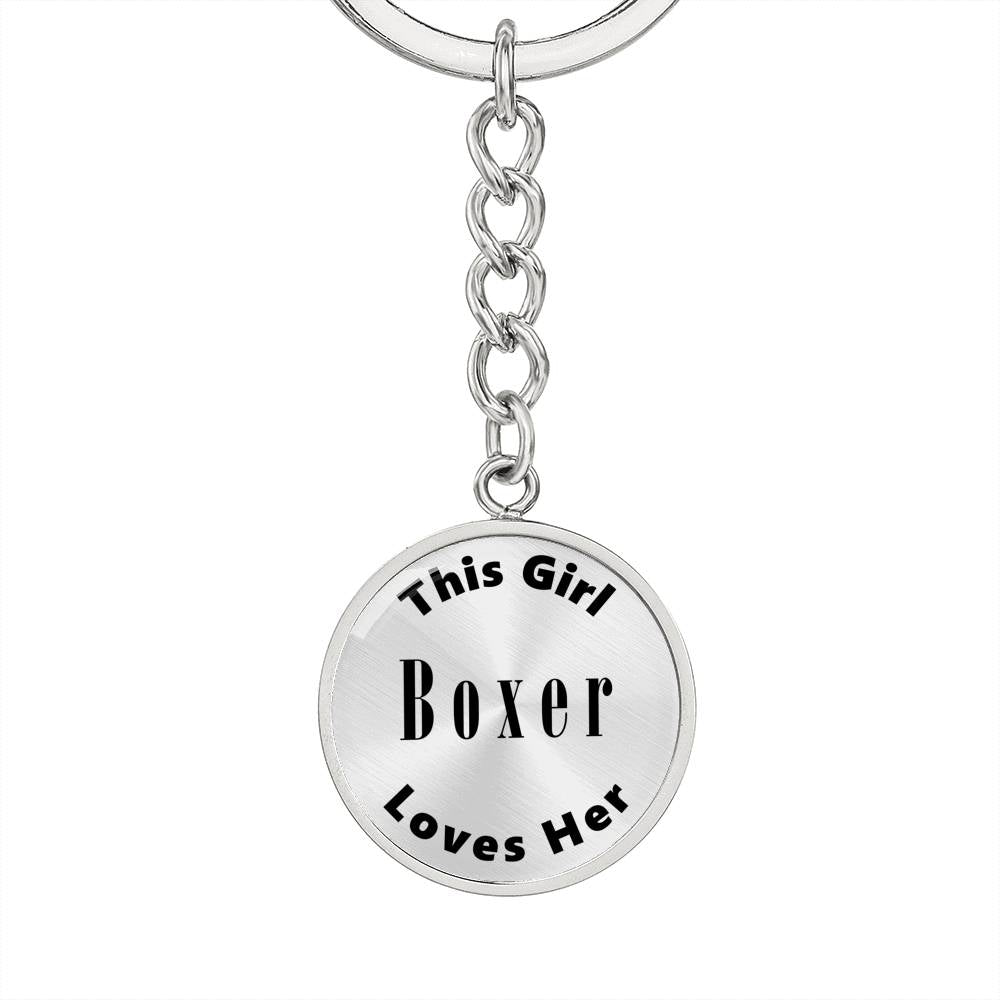 Boxer - Luxury Keychain