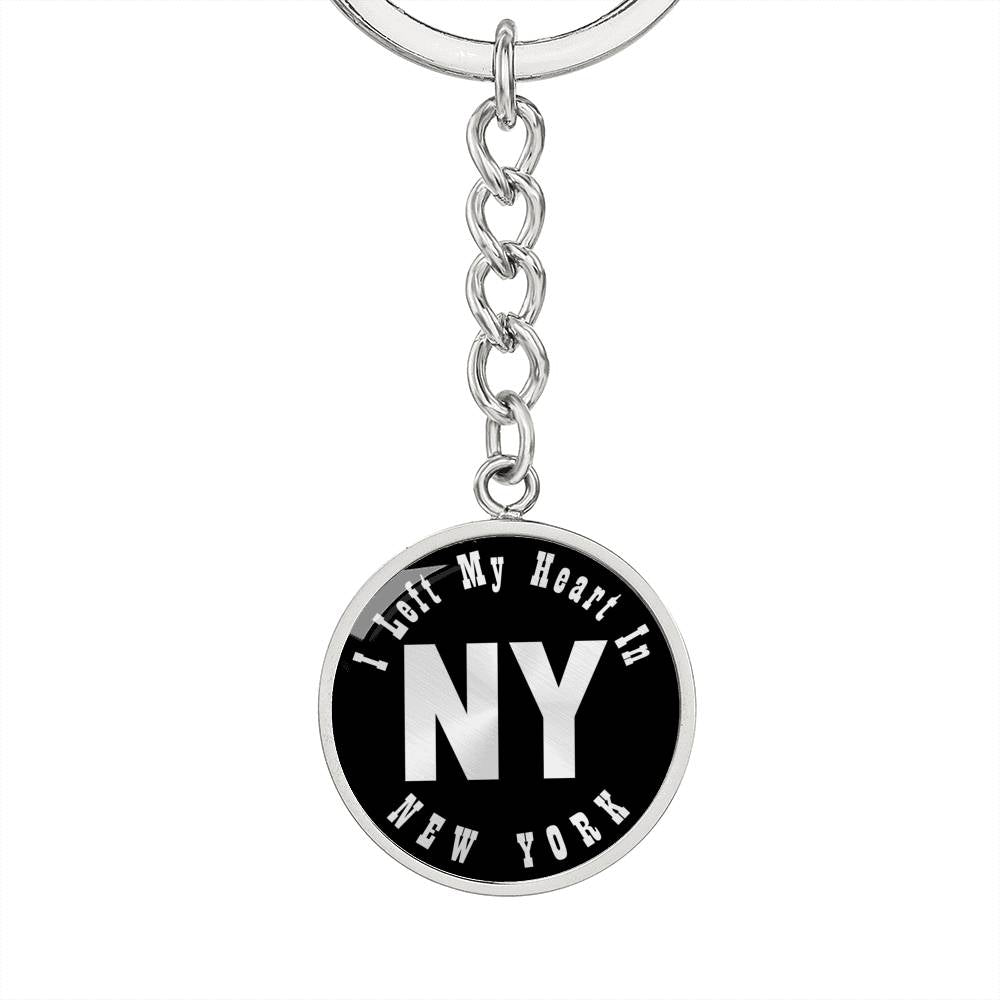 Heart In New York v02 - Luxury Keychain