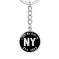 Heart In New York v02 - Luxury Keychain