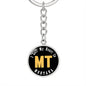 Heart In Montana - Luxury Keychain