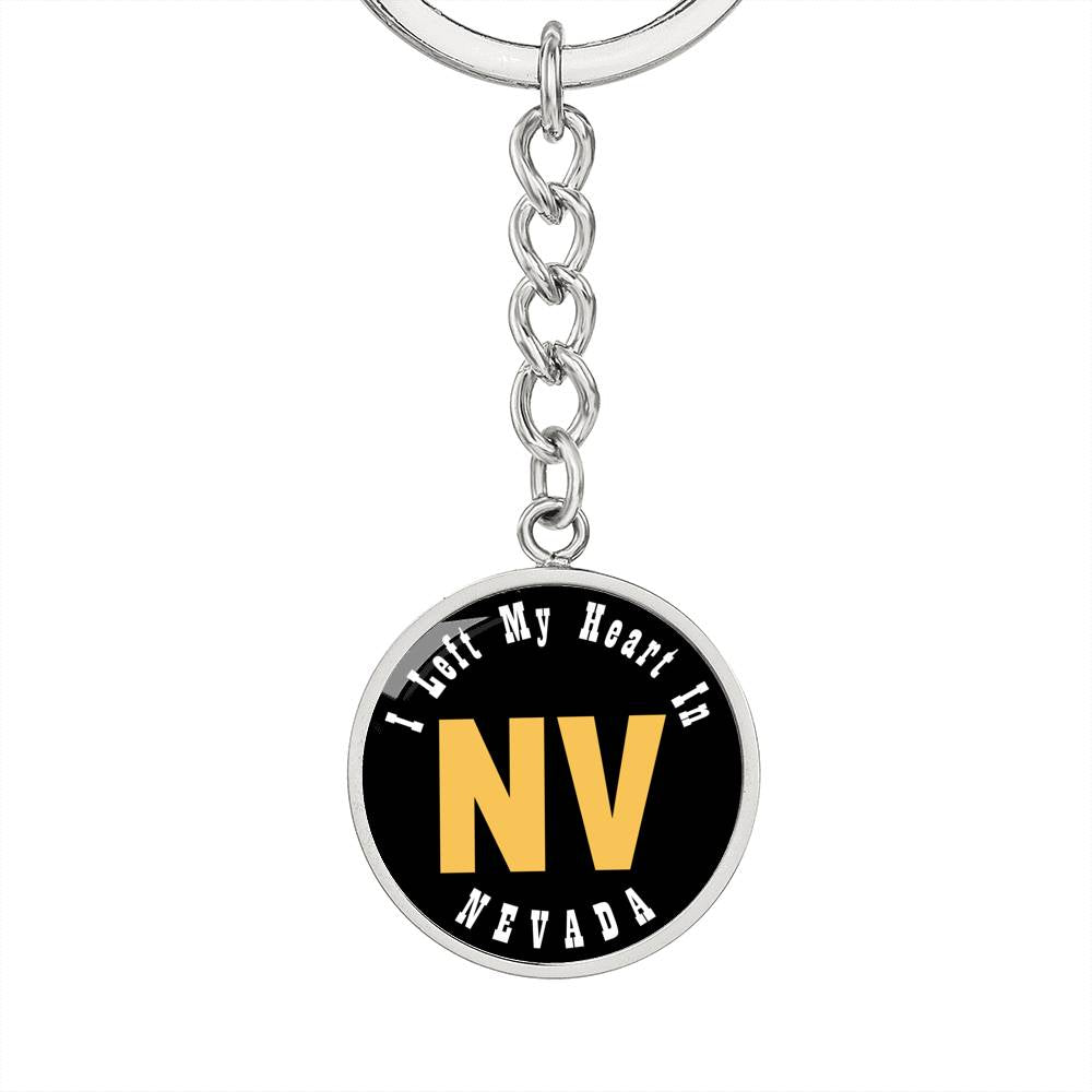 Heart In Nevada - Luxury Keychain
