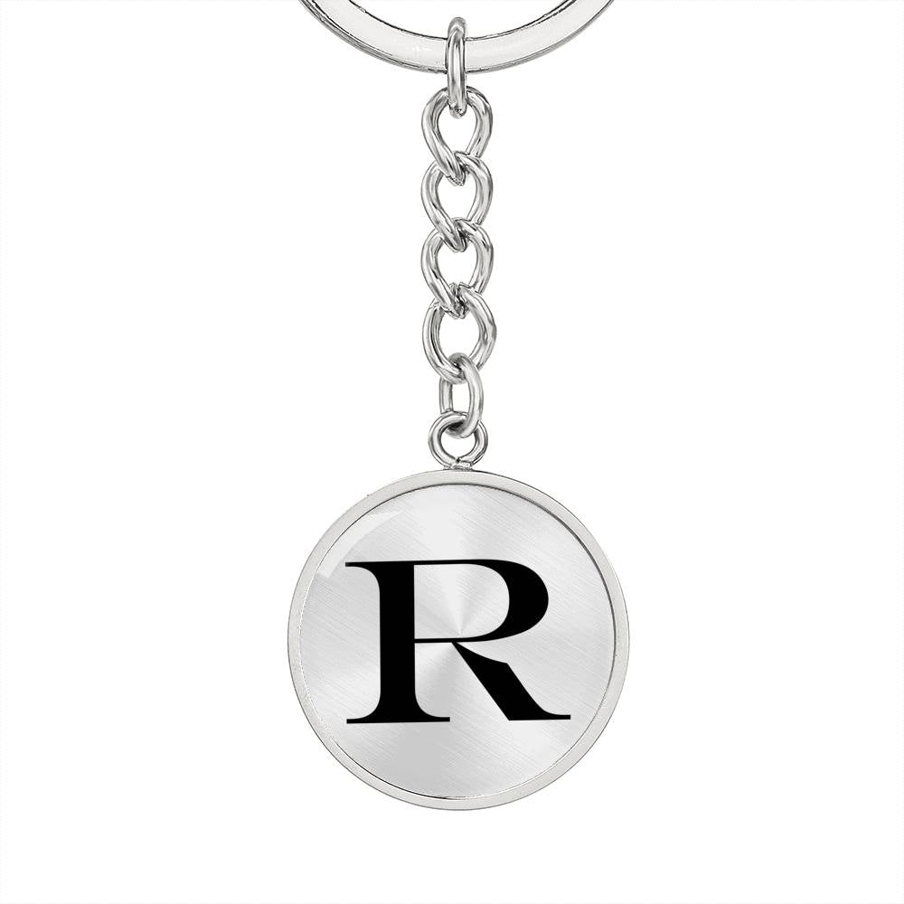 Initial R v1a - Luxury Keychain