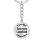 Norwegian Lundehund - Luxury Keychain