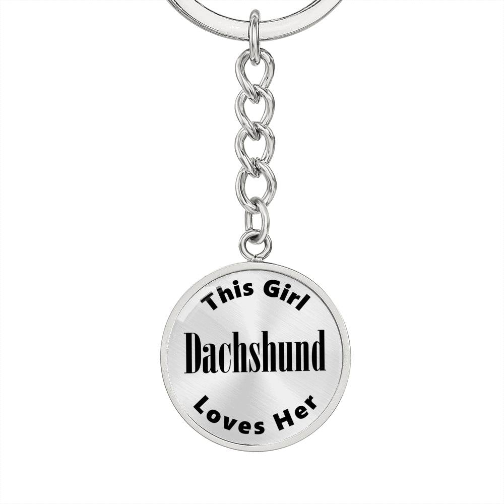 Dachshund - Luxury Keychain