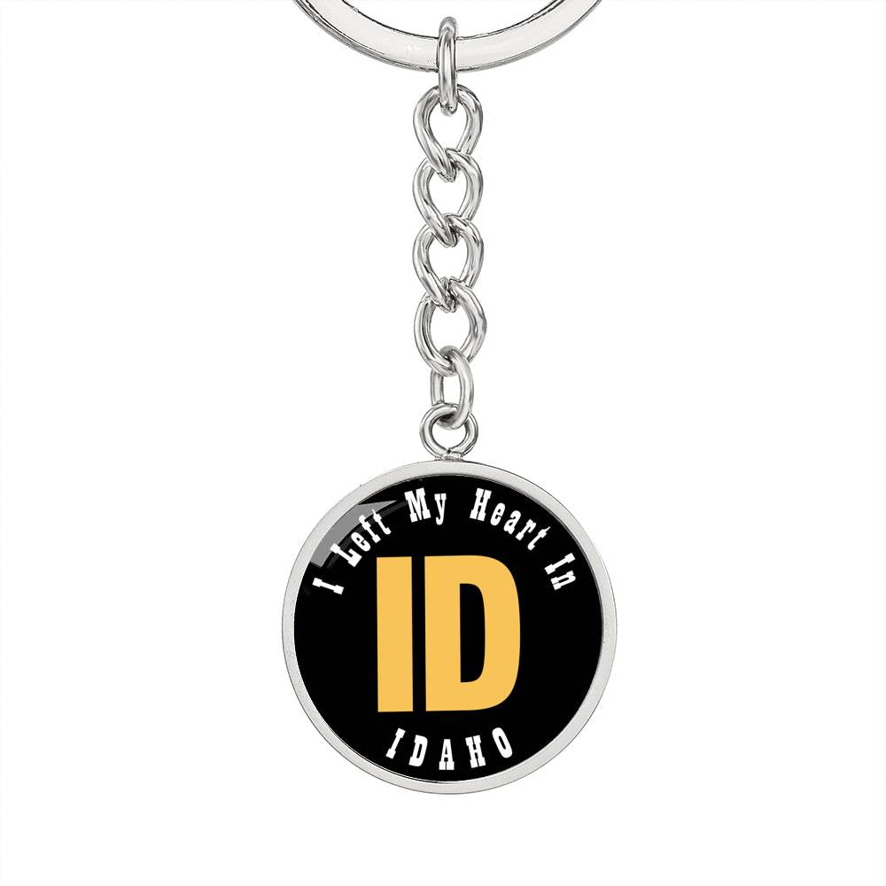 Heart In Idaho - Luxury Keychain