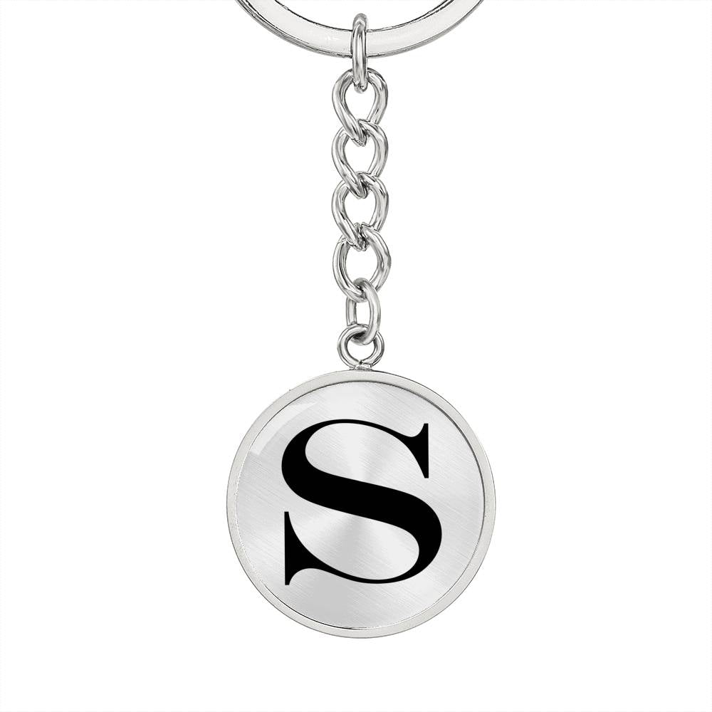 Initial S v1a - Luxury Keychain