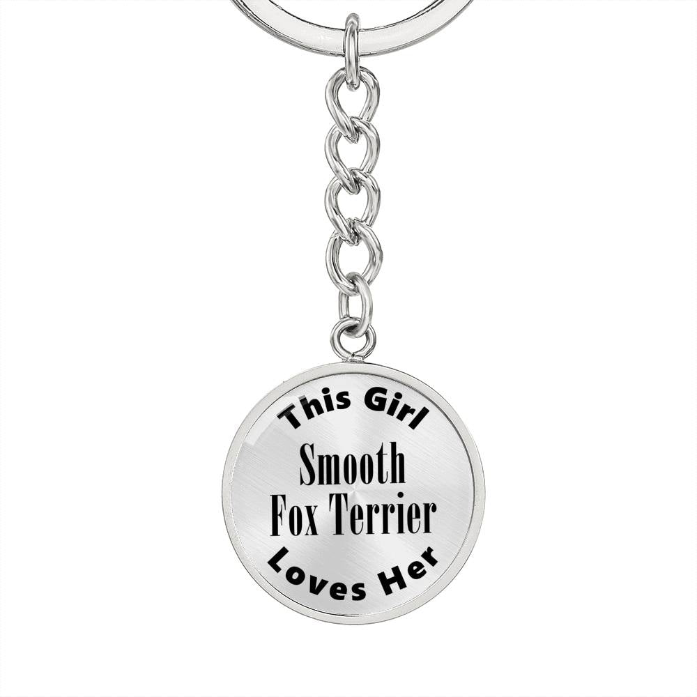 Smooth Fox Terrier - Luxury Keychain