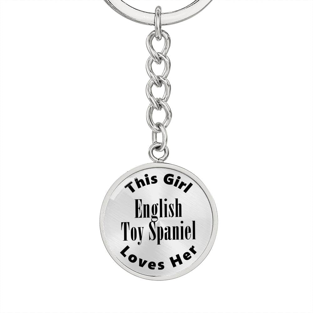 English Toy Spaniel - Luxury Keychain