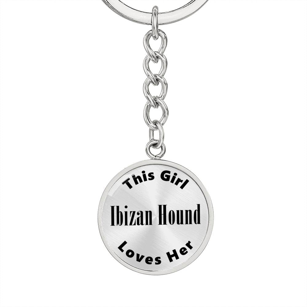 Ibizan Hound - Luxury Keychain