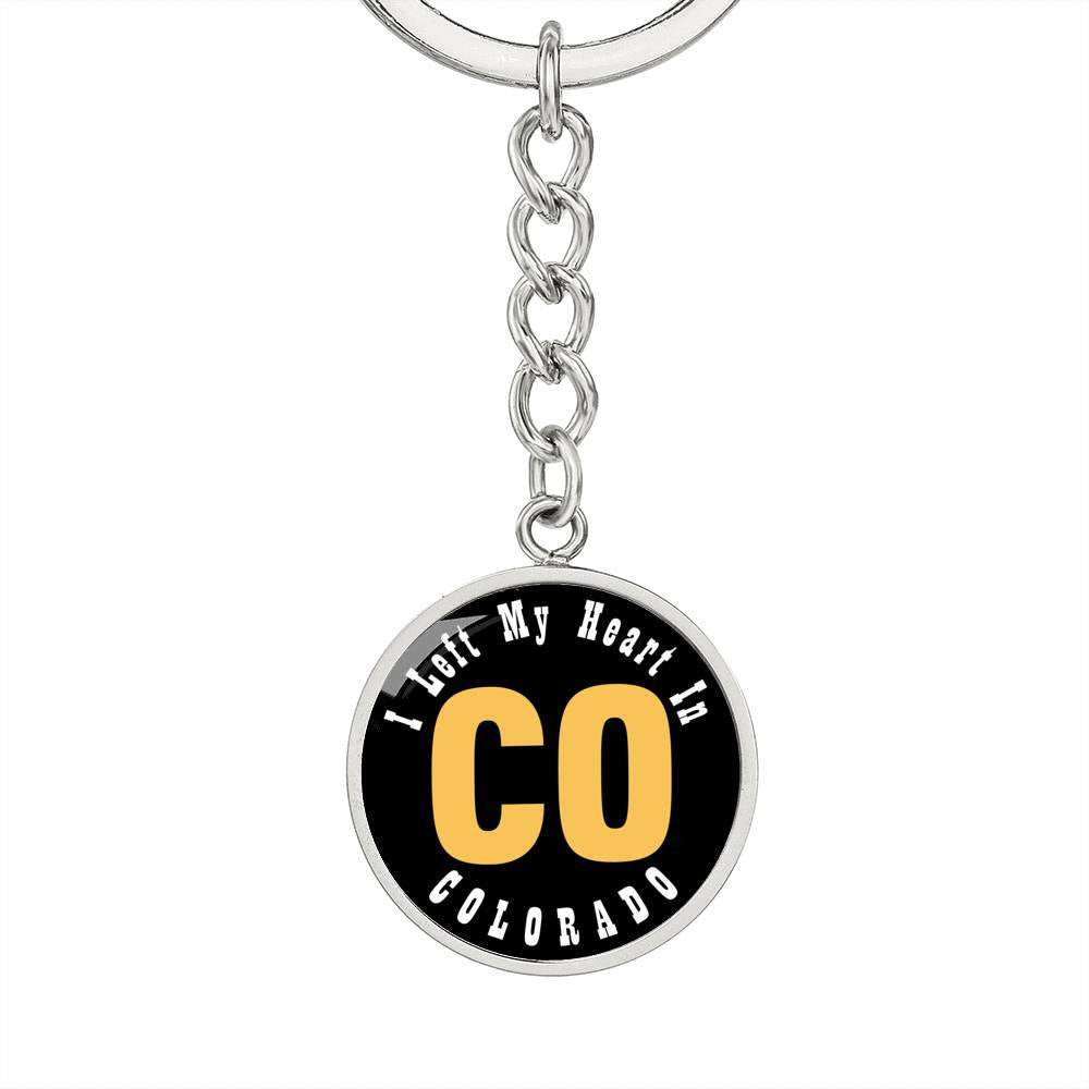 Heart In Colorado - Luxury Keychain