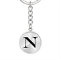 Initial N v1a - Luxury Keychain