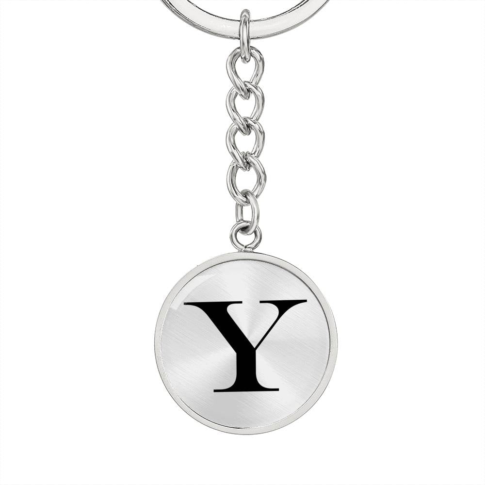 Initial Y v1a - Luxury Keychain