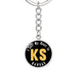 Heart In Kansas - Luxury Keychain