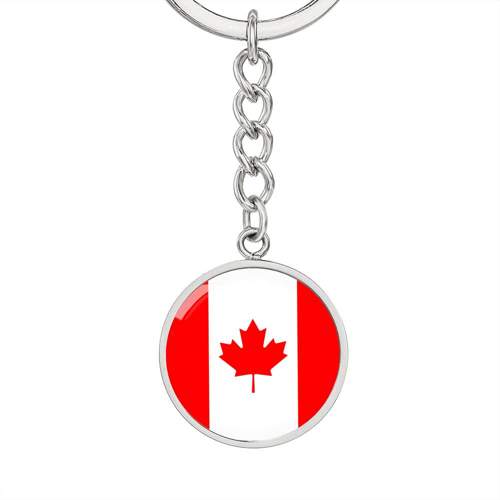 Canadian Flag - Luxury Keychain