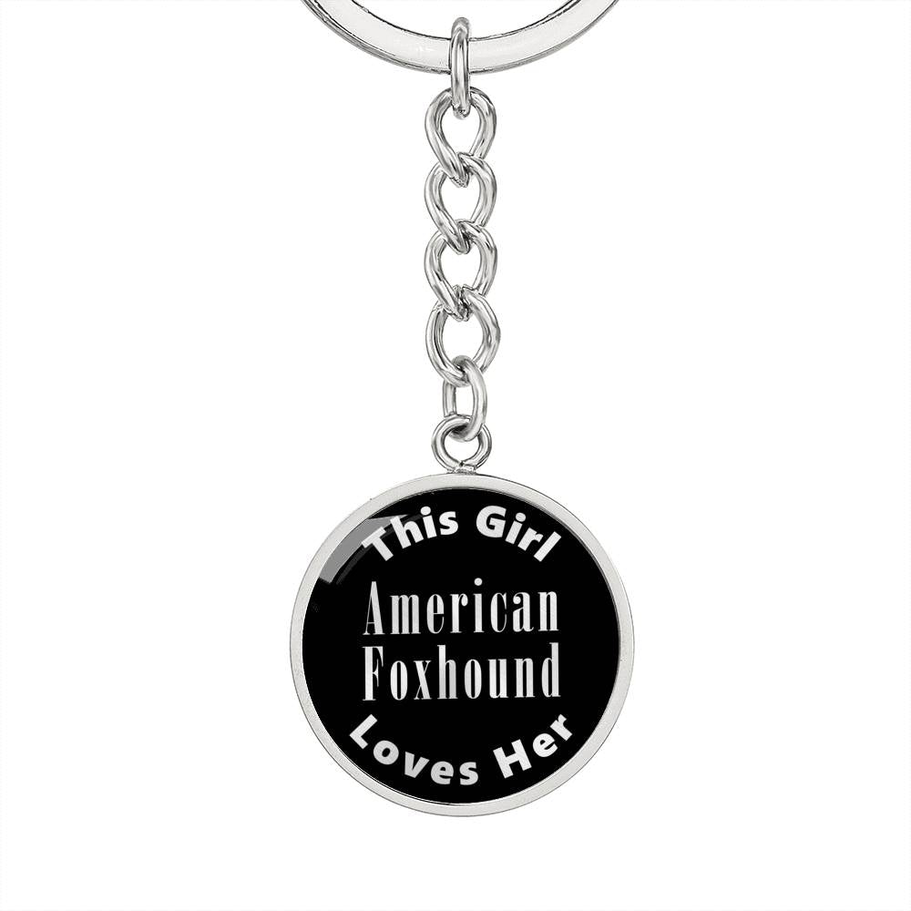 American Foxhound v2 - Luxury Keychain