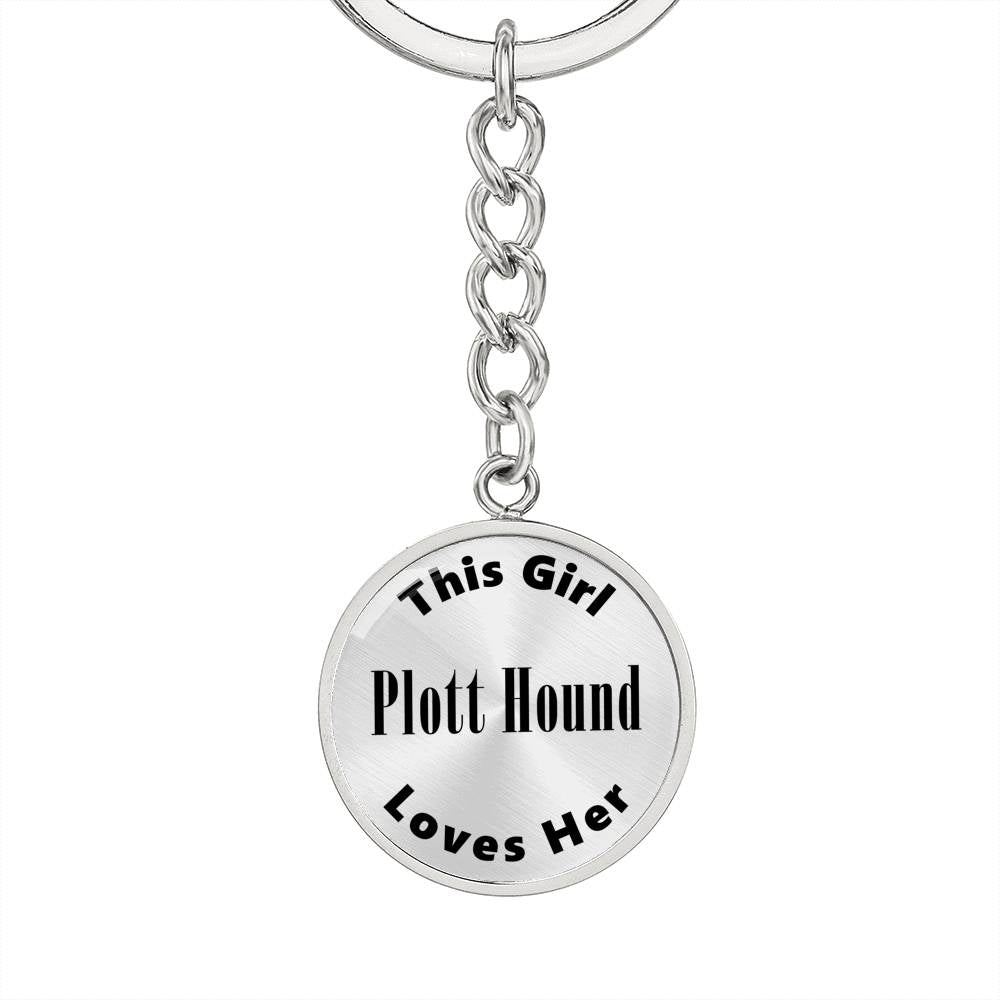 Plott Hound - Luxury Keychain