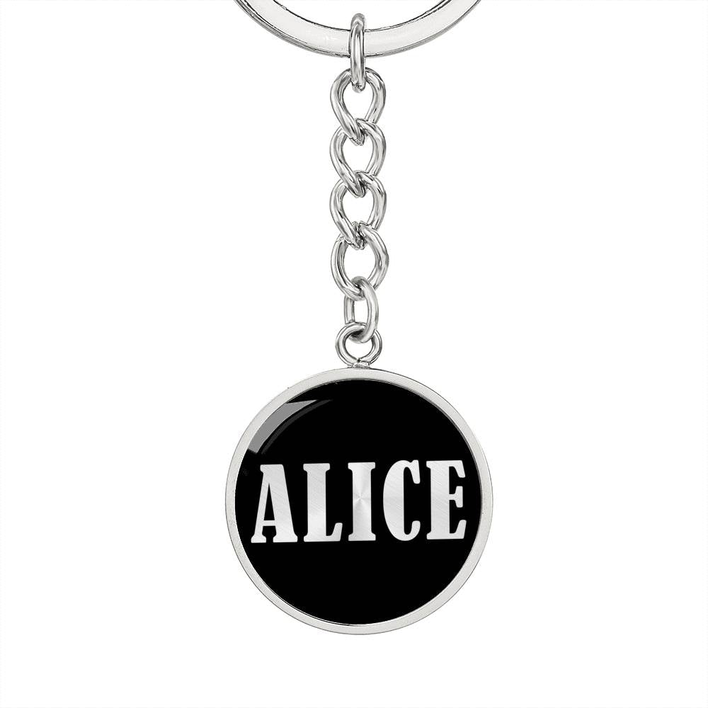 Alice v02 - Luxury Keychain