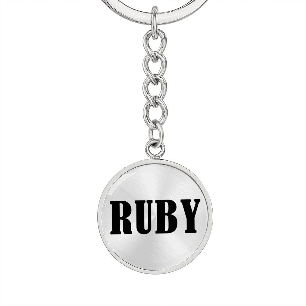 Ruby v01 - Luxury Keychain