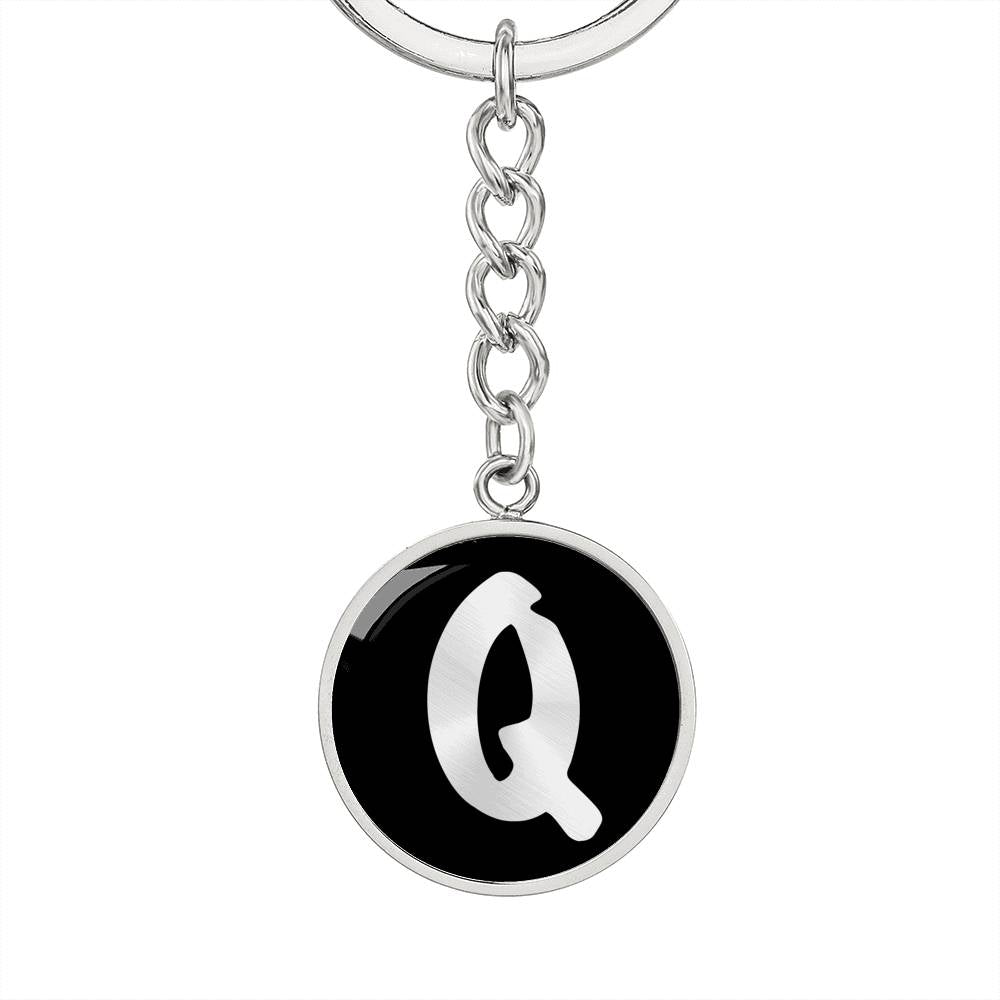 Initial Q v2b - Luxury Keychain