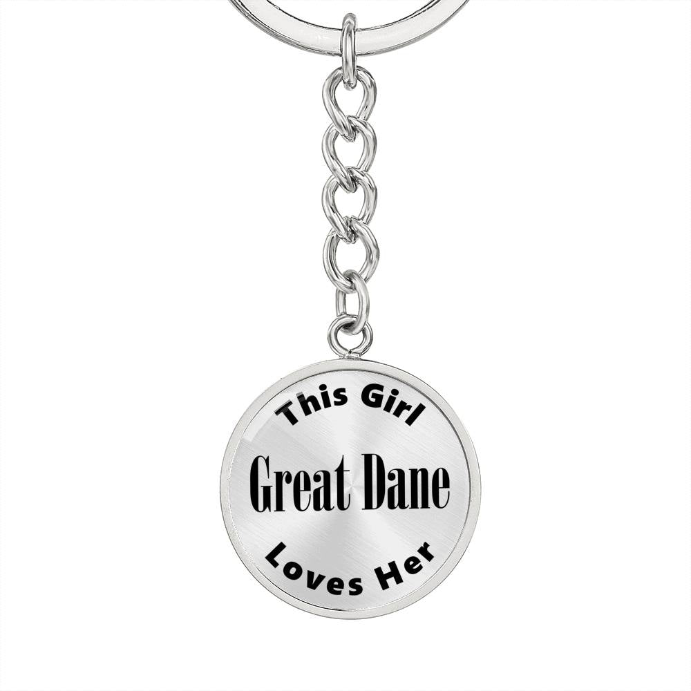 Great Dane - Luxury Keychain