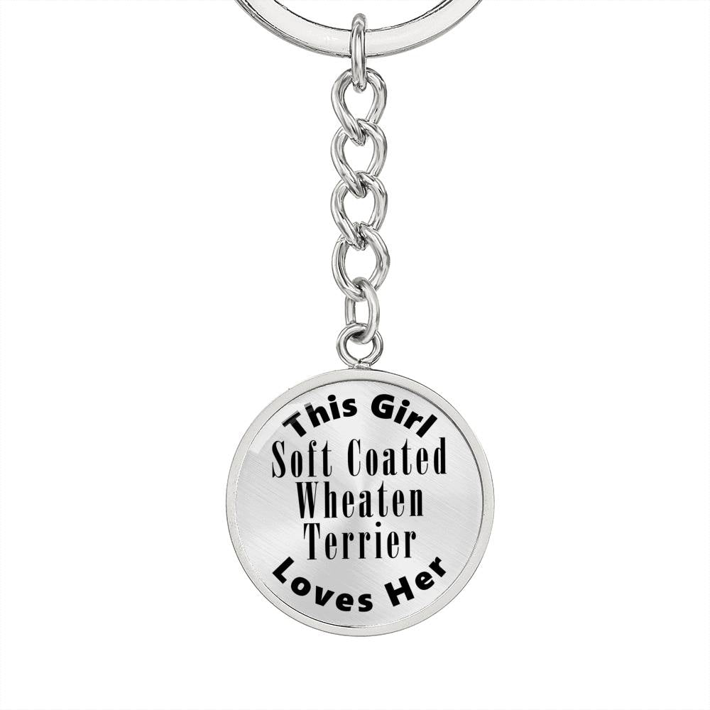 Soft Coated Wheaten Terrier - Luxury Keychain