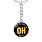Heart In Ohio - Luxury Keychain