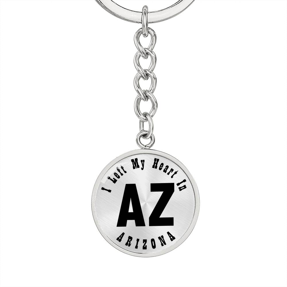 Heart In Arizona v01 - Luxury Keychain