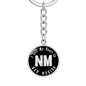 Heart In New Mexico v02 - Luxury Keychain