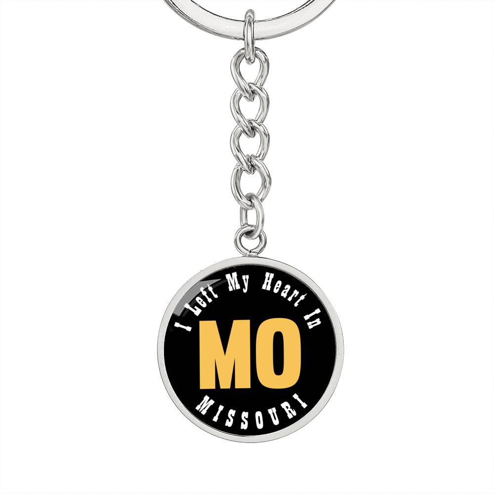 Heart In Missouri - Luxury Keychain