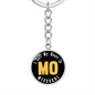Heart In Missouri - Luxury Keychain