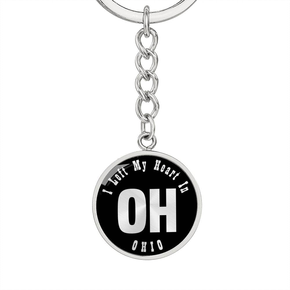 Heart In Ohio v02 - Luxury Keychain