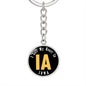 Heart In Iowa - Luxury Keychain