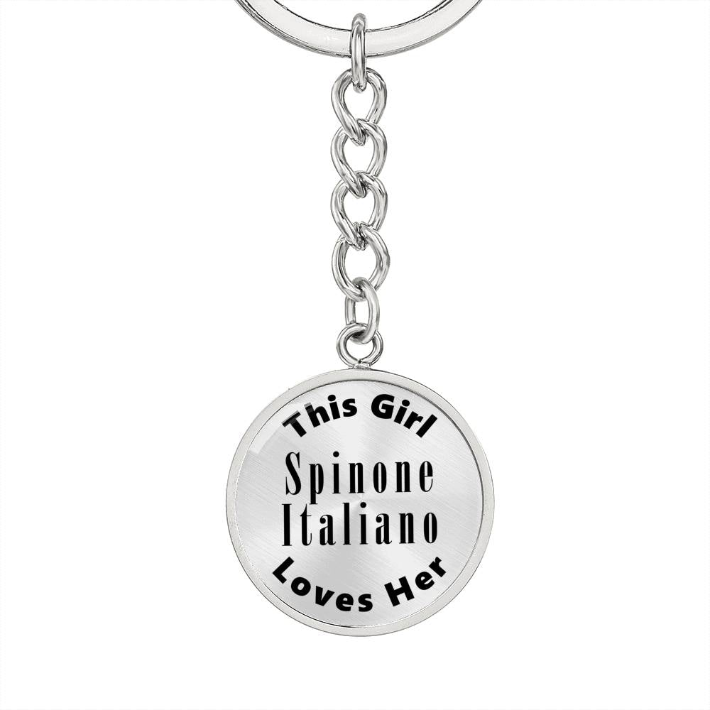 Spinone Italiano - Luxury Keychain
