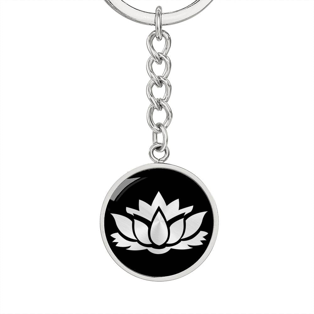 Lotus Flower v2 - Luxury Keychain