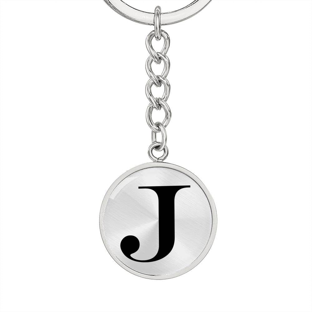 Initial J v1a - Luxury Keychain