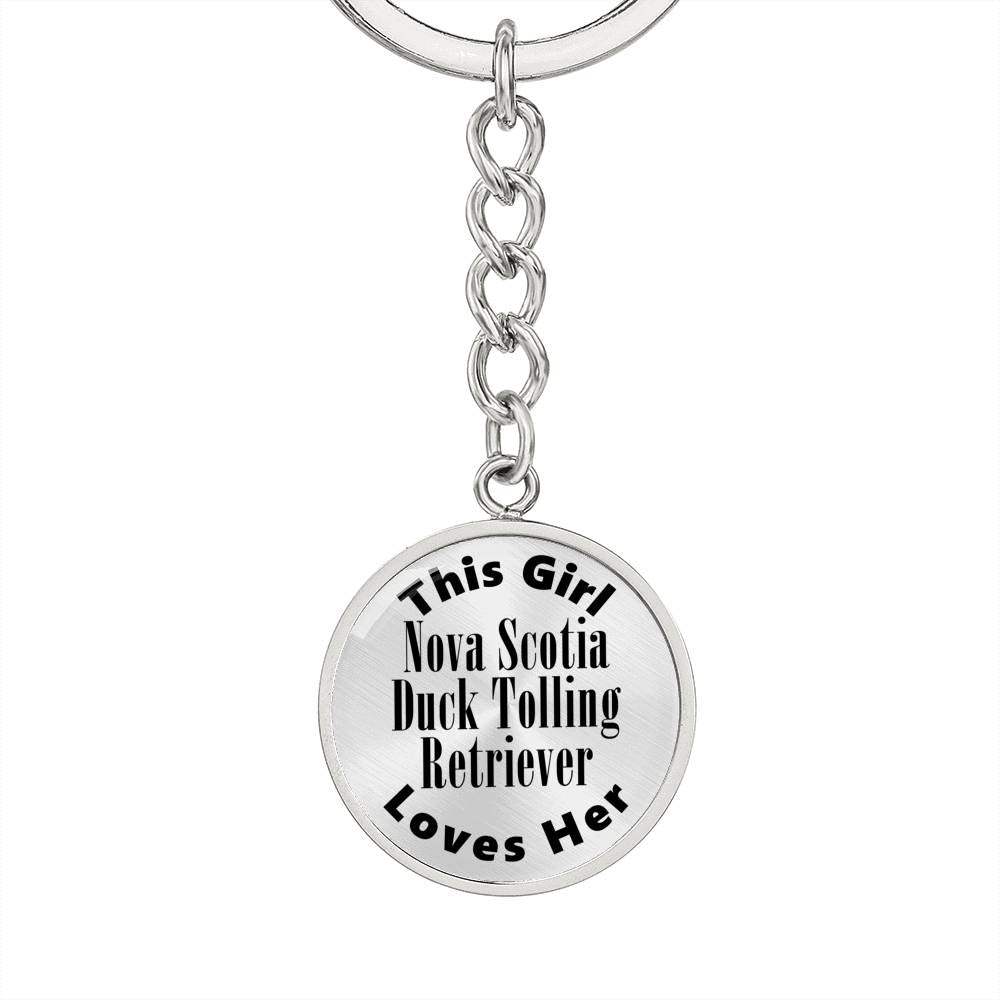 Nova Scotia Duck Tolling Retriever - Luxury Keychain