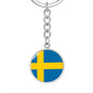 Swedish Flag - Luxury Keychain