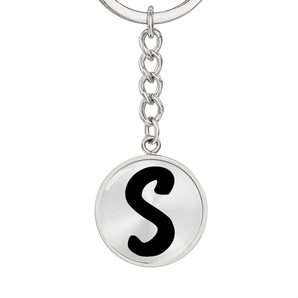 Initial S v1b - Luxury Keychain
