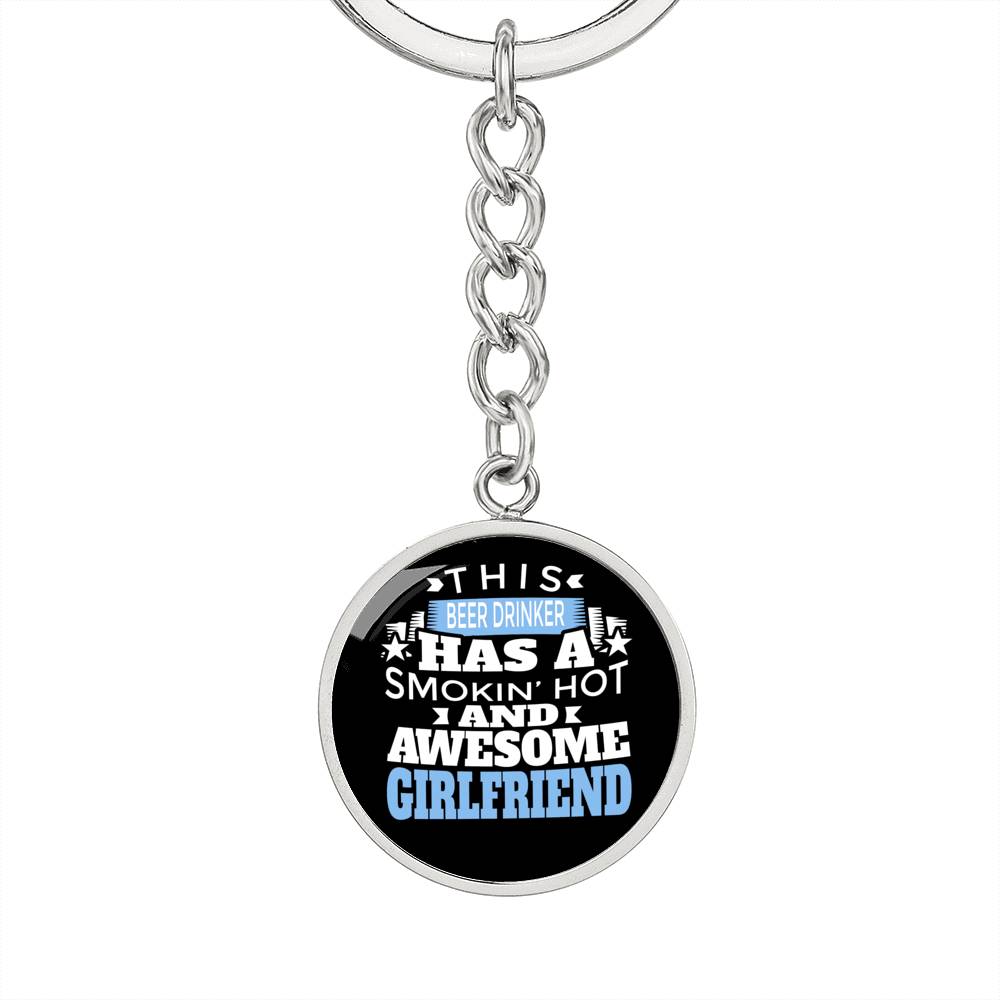Beer Drinker - Luxury Keychain