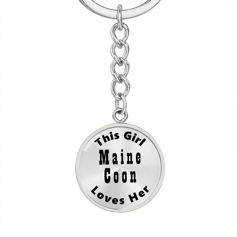 Maine Coon - Luxury Keychain