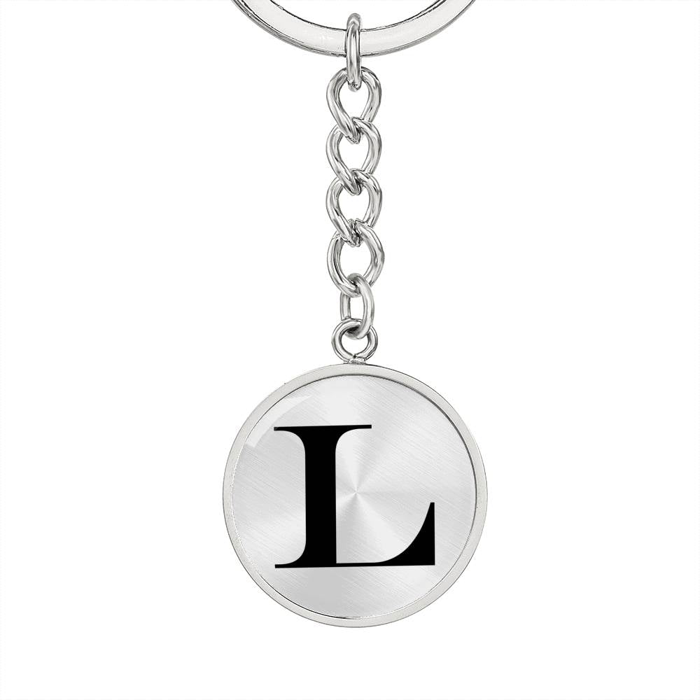 Initial L v1a - Luxury Keychain